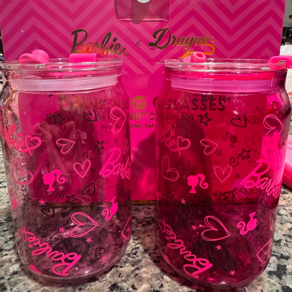 Barbie Drinking Glasses